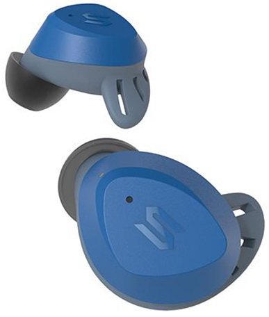 SOUL S-FIT Blue Вставные беспроводные наушники. 1 динамический драйвер. Bluetooth 5.0, частотный диапазон 20 Гц - 20 кГц, чувствительность 100 дБ, соп
