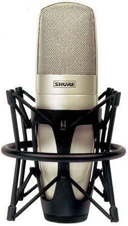 SHURE KSM32/SL студийный конденсаторный микрофон с алюминиевым кофром и гибким креплением фото 2