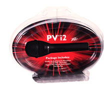 PEAVEY PVi 2 XLR кардиоидный динамический вокальный микрофон с выключателем, в комплекте сумка, держатель и кабель XLR-XLR. фото 2