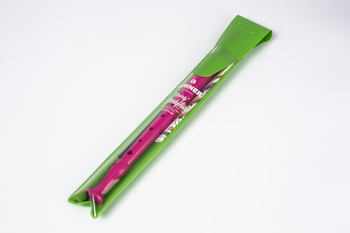 HOHNER B95084PI Блокфлейта сопрано, немецкая система, пластик, 1 часть, цвет розовый фото 7