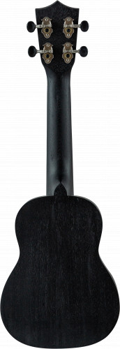 VESTON KUS100 BK укулеле, сопрано, сапеле, черная фото 4