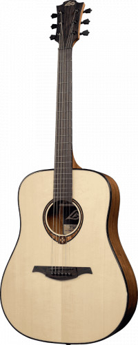 LAG T-318D Акустическая гитара, Дредноут, Цвет: натуральный фото 3