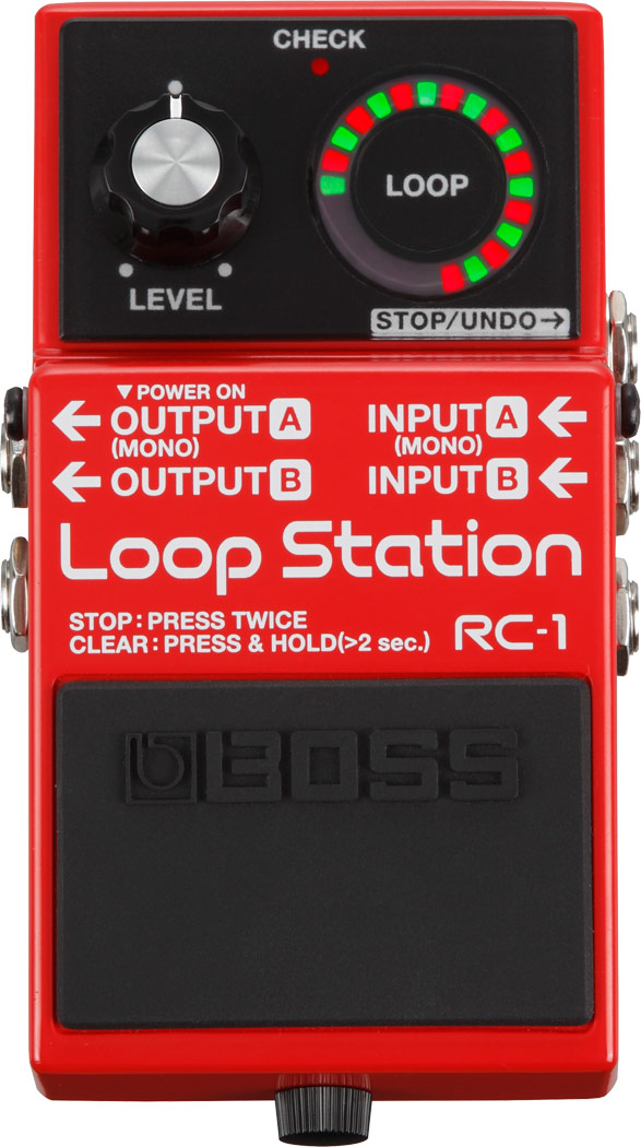 BOSS RC-1 гитарная педаль фразовый сэмплер/луп станция. NEOPIX.RU ...