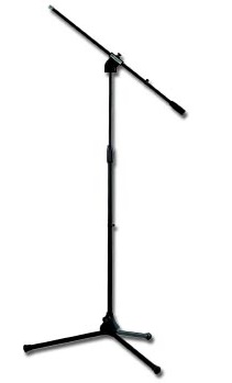 EUROMET MBS-C 00624 Напольная микрофонная стойка-"журавль", черного цвета, металлическое основание.