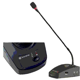 SHOW SCS801D Пульт Делегата, встроенный динамик, микрофон gooseneck с индикатором, 2м кабель