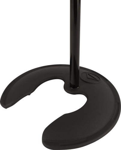 Ultimate PRO-R-SB стойка микрофонная прямая, цельное фигурное основание, высота 89-159см, черная фото 3