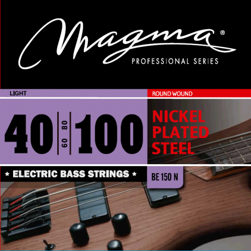 Magma Strings BE150N Струны для бас-гитары Серия: Nickel Plated Steel Калибр: 40-60-80-100 Обмо