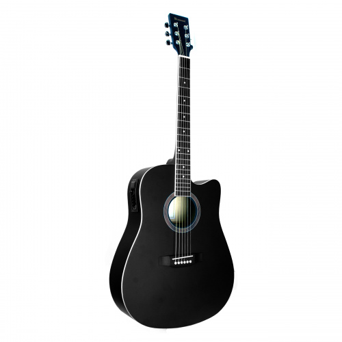 BEAUMONT DG80CE/BK электроакустическая гитара с вырезом