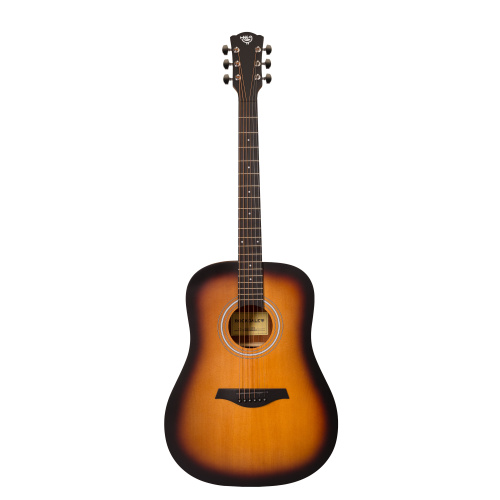ROCKDALE Aurora D3 Satin SB акустическая гитара дредноут, цвет санберст, сатиновое покрытие