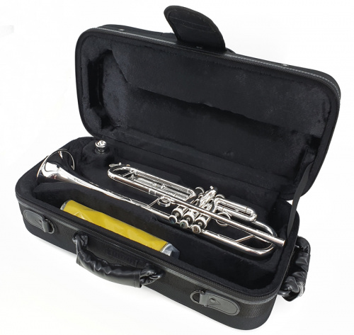 Brasspire BPTR-770S Труба Bb с реверсивным настроечным кроном, мензура: 11,65 мм (ML), диаметр раструба: 125 мм, серебряное покрытие всего инструмента фото 9