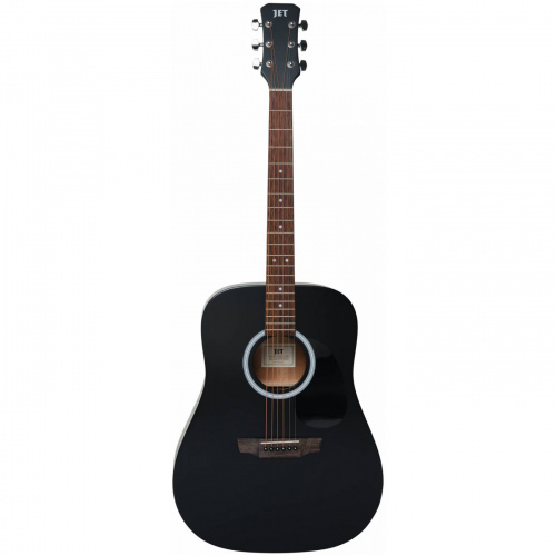 JET JD-255 BKS dPACK 1 комплект: акустическая гитара, чехол, тюнер, струны, медиаторы фото 2