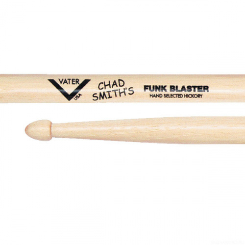 VATER VHCHADW Player's Design Chad Smith's Funk Blaster барабанные палочки, орех, деревянная головка фото 2