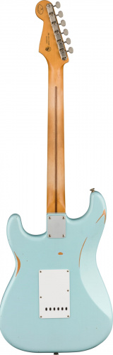 FENDER VINTERA '50s Stratocaster HSS ROADWORN MN Sonic Blue электрогитара, цвет голубой, чехол в комплекте фото 2
