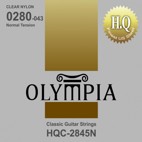 Olympia HQC2845N струны для классической гитары чистый нейлон, норм. натяж. (28-32-40-29w-35-43)