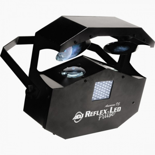 American DJ Reflex Pulse LED cветодиодный прибор с эффектом лунного цветка и двумя сканирующими зе