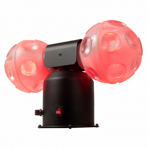 American DJ Jelly Cosmos Ball светодиодный прибор, состоящий из 2-х вращающихся шаров с 60 лучами в фото 6