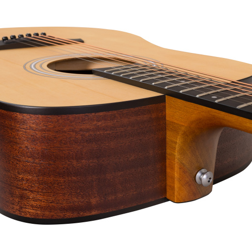 ROCKDALE Aurora D3 Satin NAT акустическая гитара дредноут, цвет натуральный, сатиновое покрытие фото 4
