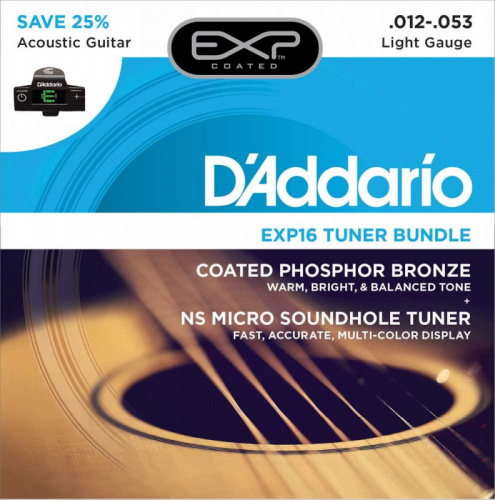D'ADDARIO EXP16 -CT15 Струны для акустической гитары