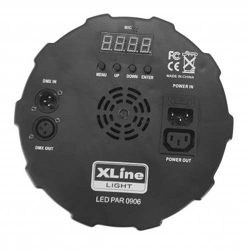 XLine Light LED PAR 0906 Светодиодный прибор. Источник света: 9х6 Вт RGBW светодиодов фото 4