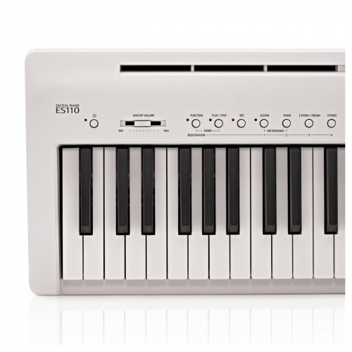 Kawai ES110W цифровое пианино/Цвет белый/механизм RH Compact/Без стойки и педального блока фото 3