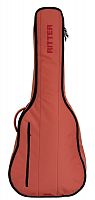 Ritter RGE1-D/FRO Чехол для акустической гитары серия Evilard, защитное уплотнение 13мм+10мм, цвет Flamingo Rose