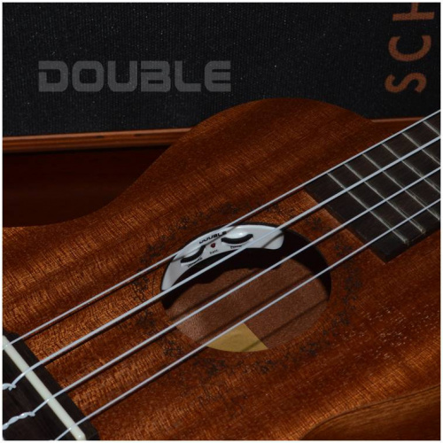 X2 DOUBLE A1U пьезозвукосниматель для укулеле, регуляторы громкости и тона фото 5