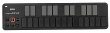 KORG NANOKEY2-BK портативный USB-MIDI-контроллер, 25 чувствительных к нажатию клавиш, кнопки изменения высоты тона, модуляции, сустейна и транспониров