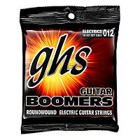 GHS GBH Струны для электрогитары; никелир.сталь; кругл.обмотка; (12-16-19-28-38-52); Boomers