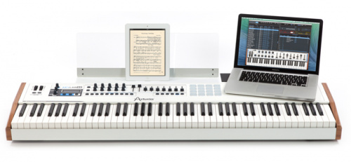 Arturia KeyLab 88 88 клавишная полновзвешенная USB MIDI клавиатура с velocity&aftertouch, молоточков