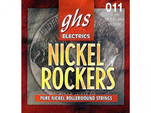 GHS STRINGS R+RM NICKEL ROCKERS набор струн для электрогитары, никель, 11-50 фото 2