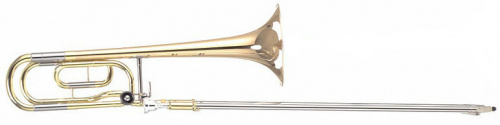 Yamaha YSL-356G(E) тромбон тенор Bb/F студенческий, Yellow-brass, 12.7-13.34/204.4mm лак золото фото 4