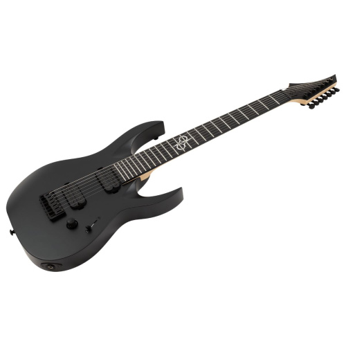 Solar Guitars AB2.7C 7-струнная электрогитара, цвет черный матовый фото 2
