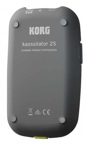 KORG KAOSSILATOR 2S карманный фразовый синтезатор, 150 программ, 35 ладов, 50 паттернов арпеджио, микрофонный вход 1/8" jack, microSD card. Питание от фото 2