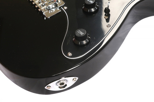 Bosstone SR-06 BK+Bag Гитара электрическая, 6 струн цвет черный фото 9