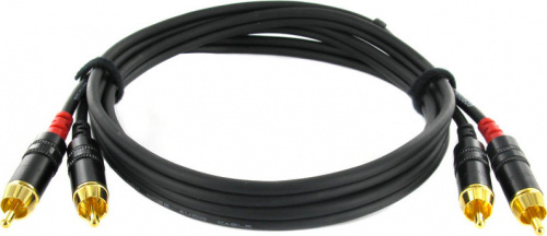 Cordial CFU 1,5 CC кабель RCA/RCA, 1,5 м, черный