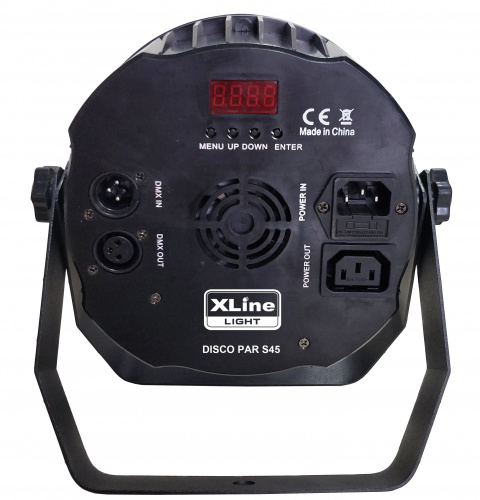 XLine Light DISCO PAR S45 Светодиодный прибор. Источник света: 3х18 Вт RGBWAV + 45x0.5 Вт светодиод фото 7