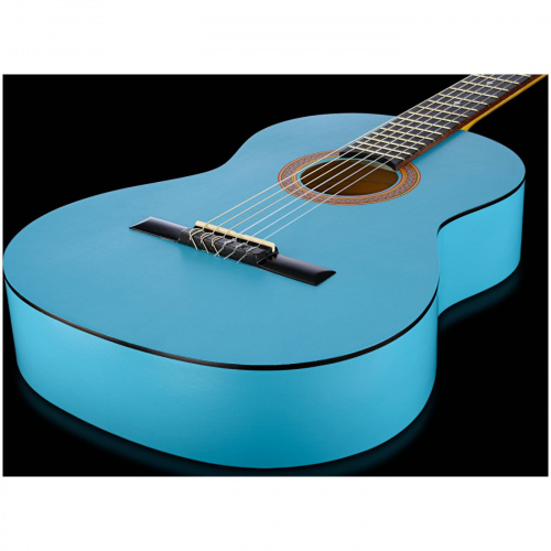 NewArt GC-BL 20 Гитара классическая 4/4, цвет голубой фото 3
