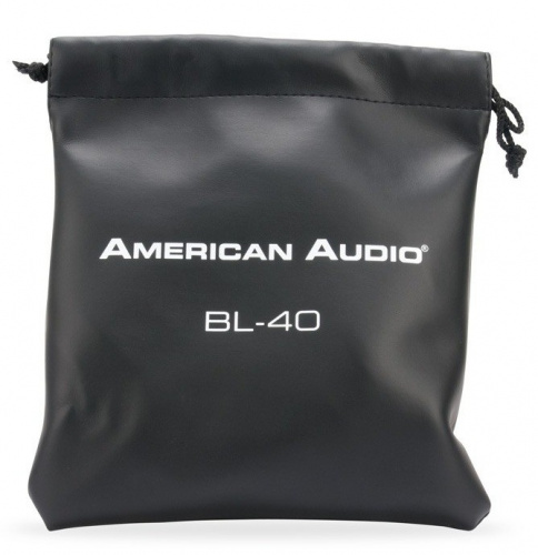 American Audio BL-40B закрытые наушники с динамиком 40 мм фото 6
