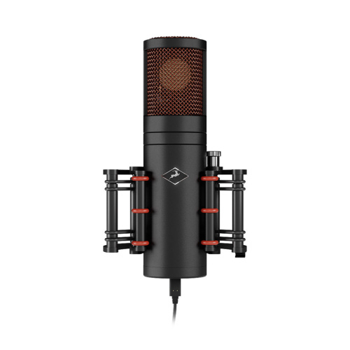 Antelope Audio Edge Go Микрофон конденсаторный, вухсторонние мембраны с золотым напылением 6u, диафрагма: 34 мм, кардиоида, восьмерка, всенаправленная