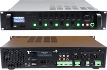 SVS Audiotechnik MA-240 PRO Радиоузел трансляционный на 4 регулируемых зоны, мощность усил. 240 Вт