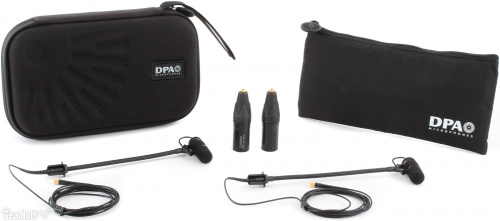 DPA VO4099P инструментальный микрофон (стерео пара) на гусиной шее с креплением на фортепиано MicroDot (XLR адаптер в комплекте) фото 8