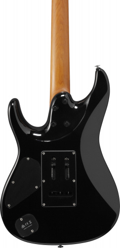 IBANEZ AZ42P1-BK электрогитара, 6 струн, форма корпуса AZ, корпус липа, HH, цвет чёрный фото 9