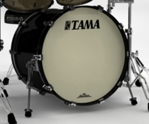 TAMA MAB1816Z-PBK STARCLASSIC MAPLE бас-барабан, цвет - чёрный глянцевый, без базы для том-холдера, диаметр 18', глубина 16'