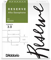 D'ADDARIO WOODWINDS DJR1030 RESERVE ASX- 10 PACK - 3.0 трости для альт саксофона, размер 3, 10 шт