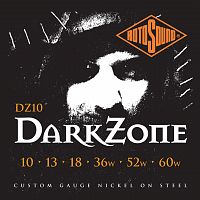 ROTOSOUND Dark Zone Limited Edition струны для электрогитары 10-60