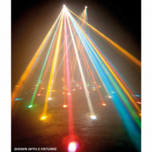 American DJ Micro Moon ON-THE-GO светодиодный прибо с эффектом трилистника, 28 многоцветных дихроичн фото 2