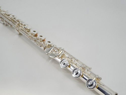 Artist AF-800RBSSOGC-HJS Флейта французской системы, открытые клапаны во французском стиле не в линию, паяные звуковые отверстия, с коленом B, Е-механ фото 4