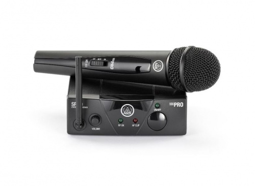 AKG WMS40 Mini Vocal Set BD US45B (661.100) вокальная радиосистема с приёмником SR40 Mini и ручным передатчиком с капсюлем D88 фото 3