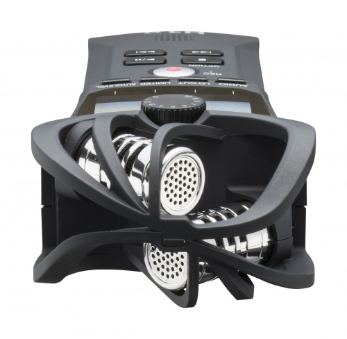 Zoom H1n портативный стереофонический рекордер со встроенными XY микрофонами 90°, цвет черный фото 8