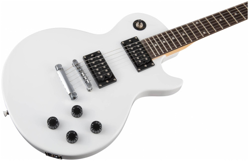 TERRIS TLP-039 WH электрогитара Les Paul, HH, 2V2T, цвет белый фото 4